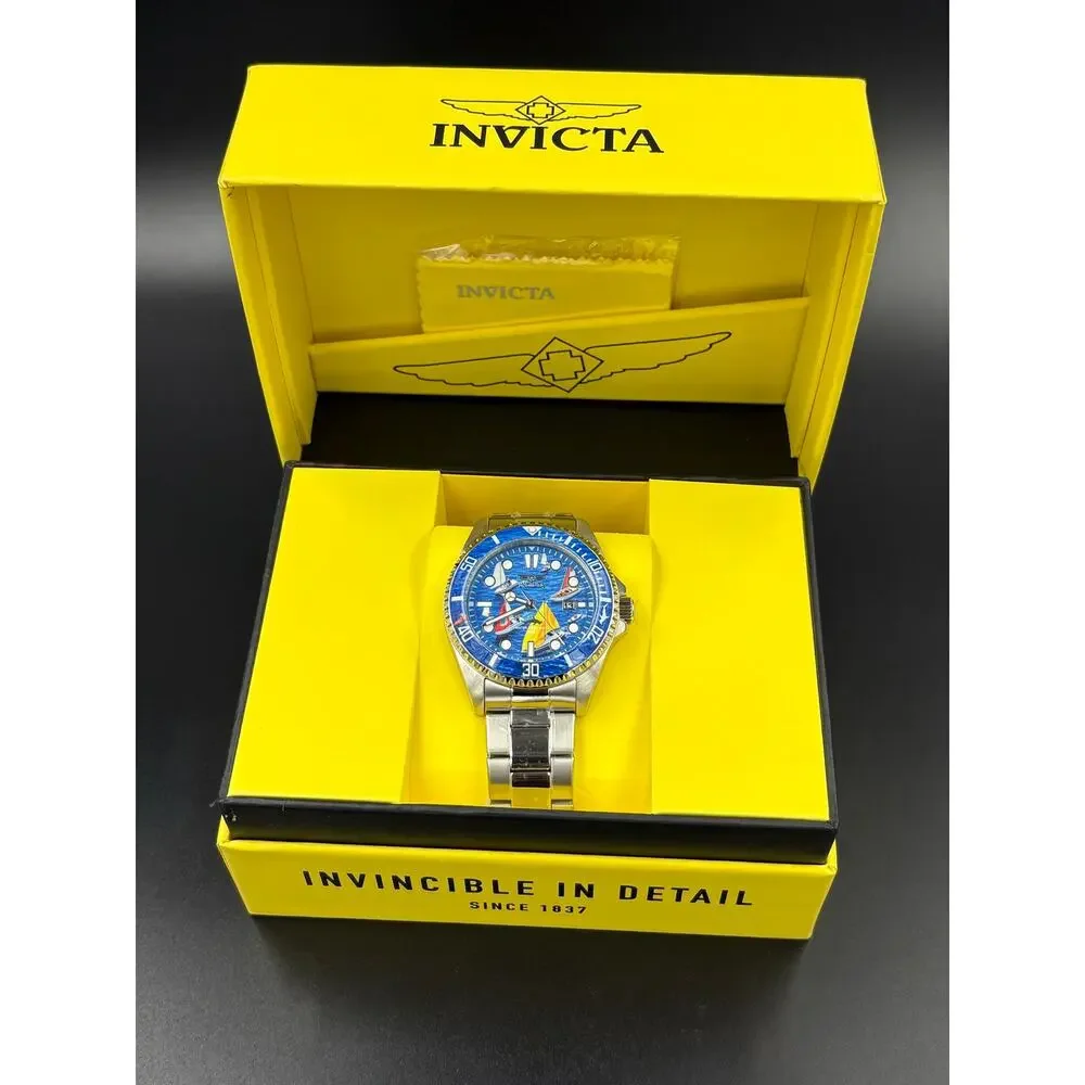 Invicta Pro Diver Visions From Above Sailing Edition Men’s 43mm New with Box
